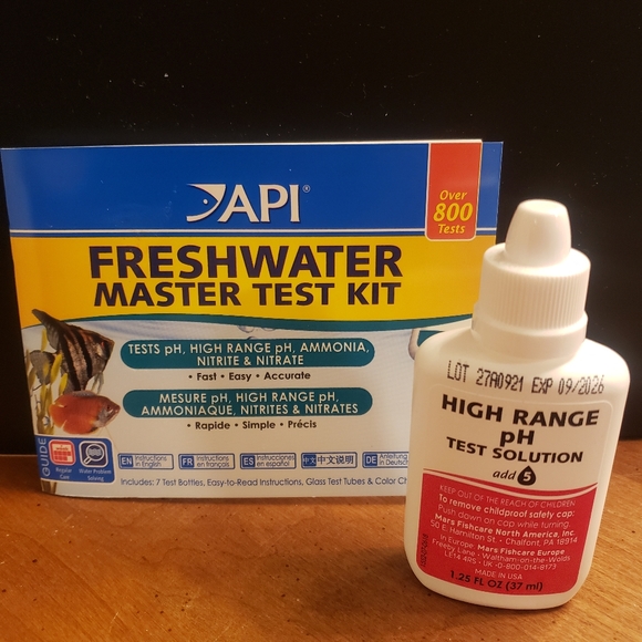 API Fish 65api Fresh Water High Range Ph Test Solution Poshmark